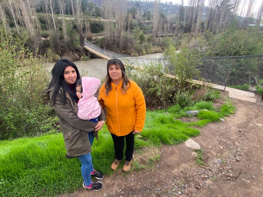 LOS ANDES: Codelco Andina entregó renovados puentes cimbra en las localidades de El Huape y Villa Aconcagua
