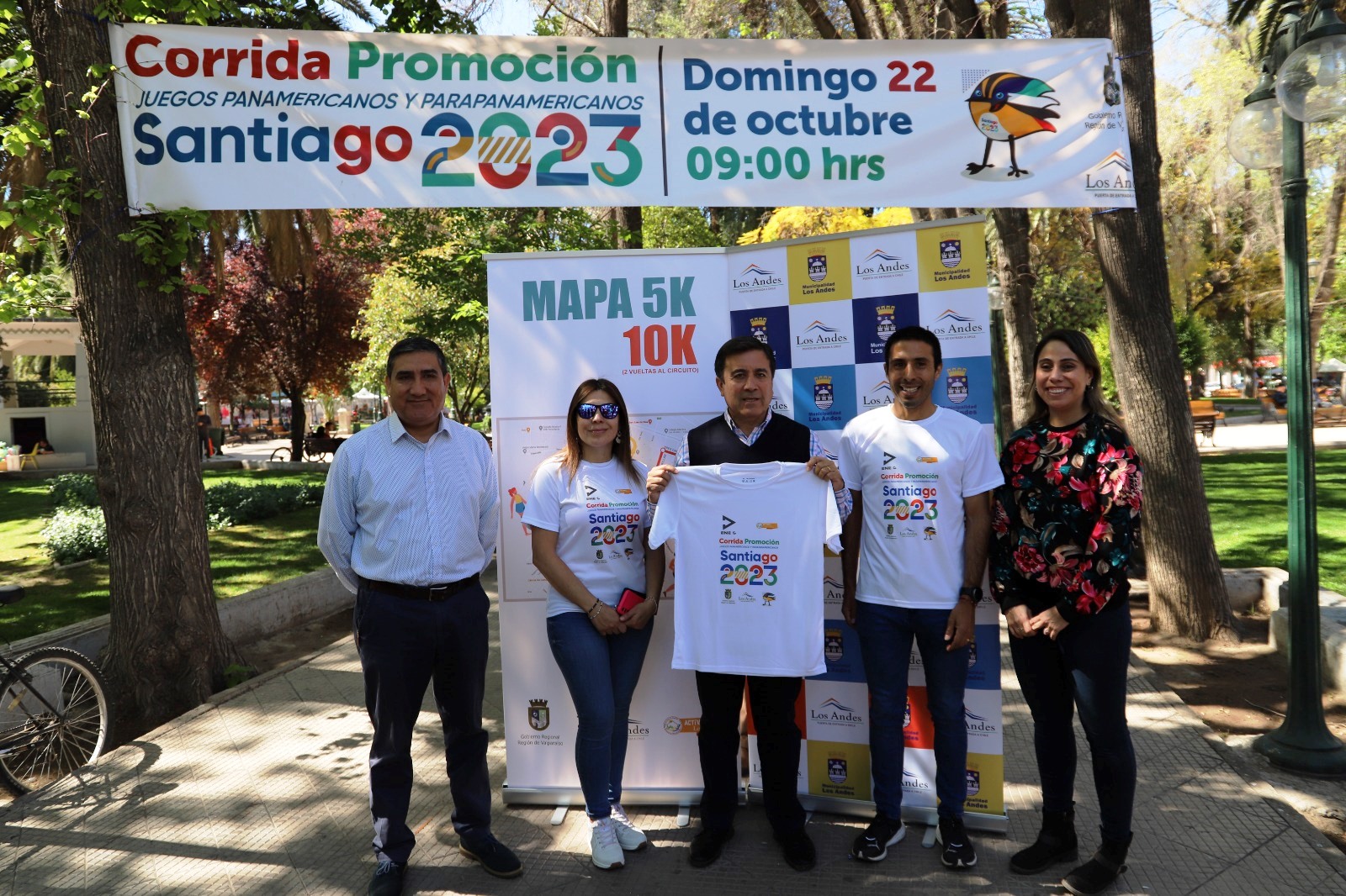 LOS ANDES: En Los Andes invitan a corrida familiar que promociona los Juegos Panamericanos Santiago 2023