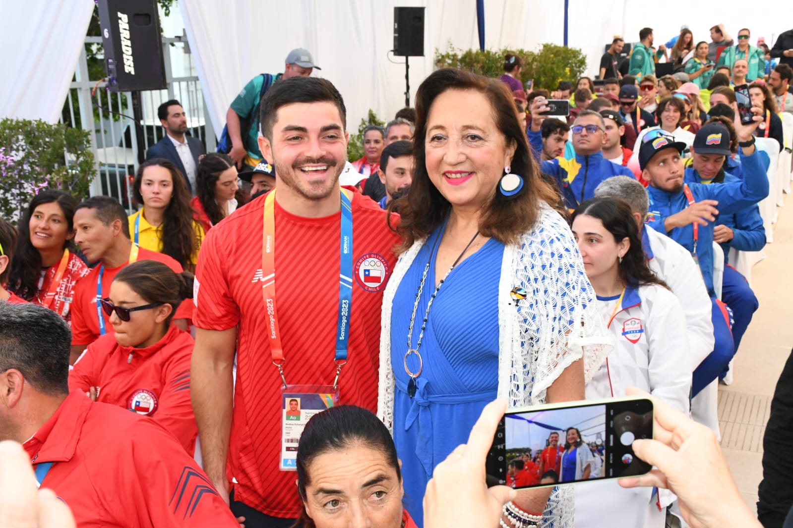 LOS ANDES: Consejera Regional María Victoria Rodríguez destacó que la competencia del Canotaje se realice en la Provincia de Los Andes