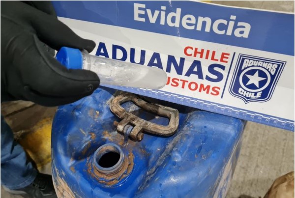 LOS LIBERTADORES: Aduana interceptó 48 kilos de ketamina en paso Libertadores