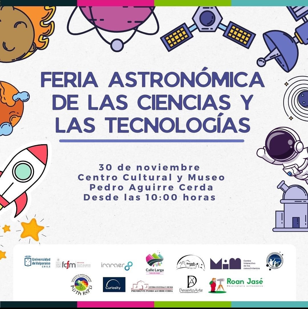 CALLE LARGA: Calle Larga se prepara para la Gran Feria Astronómica de las Ciencias y las Tecnologías