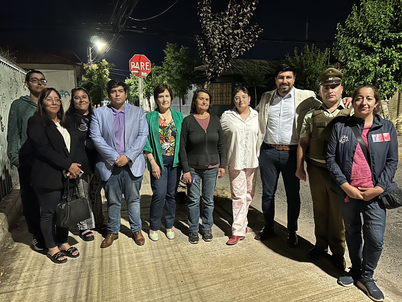 SAN FELIPE: Realizan Ronda Nocturna por sectores del centro de San Felipe