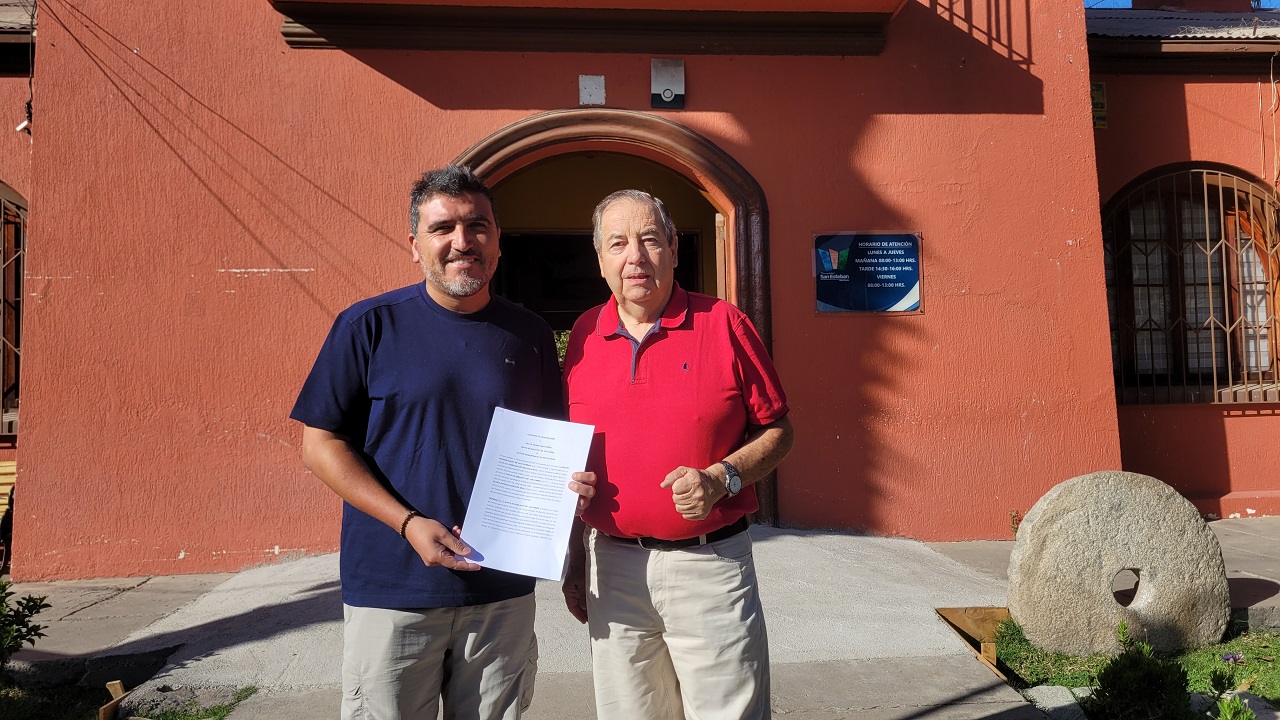 SAN ESTEBAN: Municipio de San Esteban y Junta de Adelanto firman convenio para hacer uso de parte del Parque Cordillera en iniciativas para los vecinos