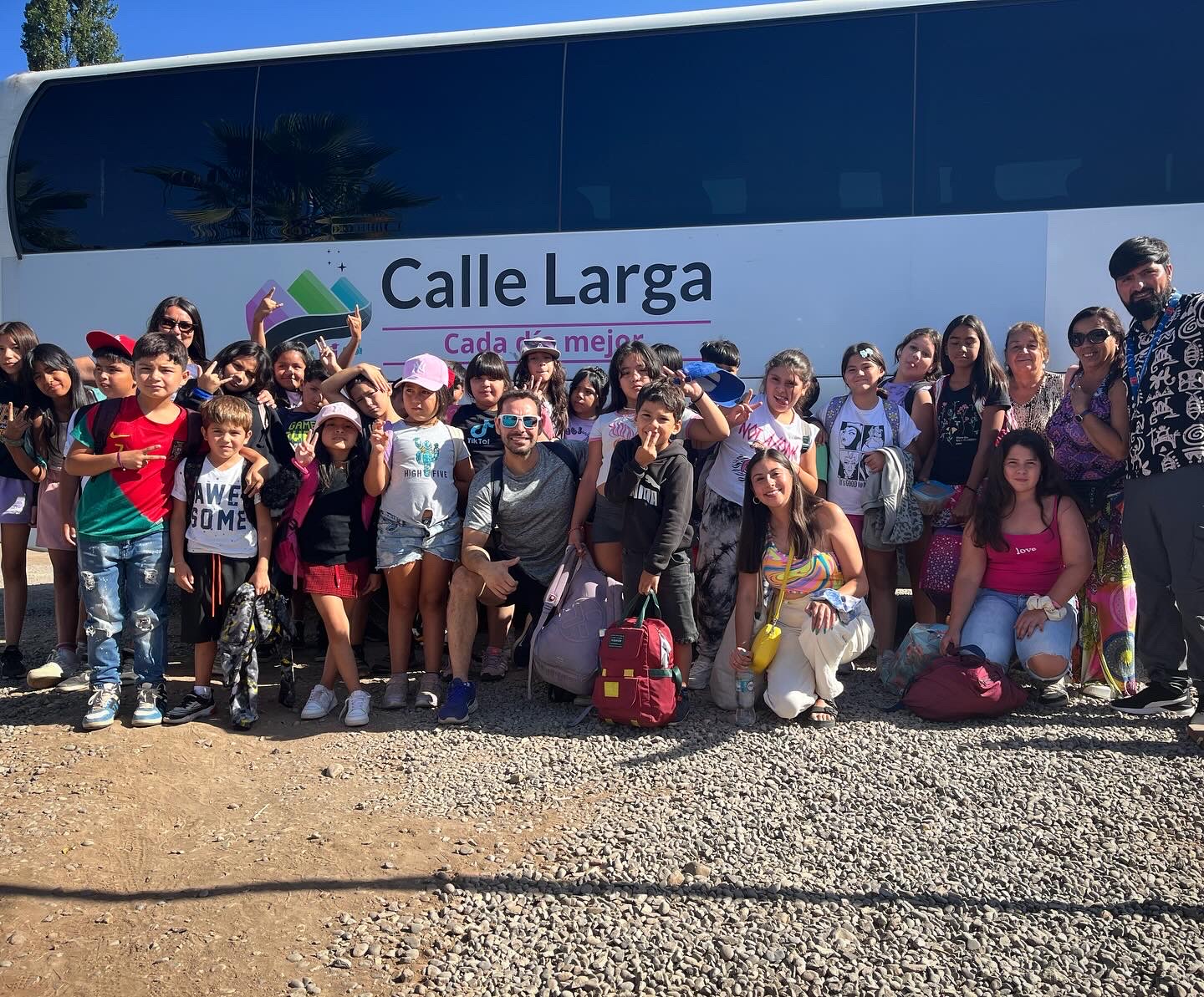 CALLE LARGA: Con refrescante despedida en parque acuático culminó el Programa de Centro para Hijos/as Cuidadores Temporeros de Calle Larga