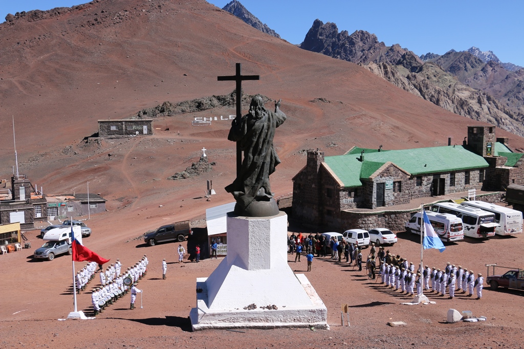 LOS ANDES: Celebrarán 120º aniversario de Cristo Redentor de Los Andes