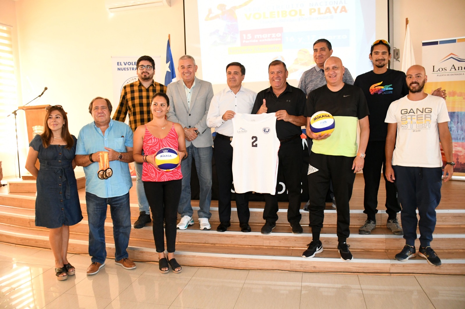 LOS ANDES: Los Andes será sede de la 6ª fecha del Circuito Nacional de Voleibol Playa