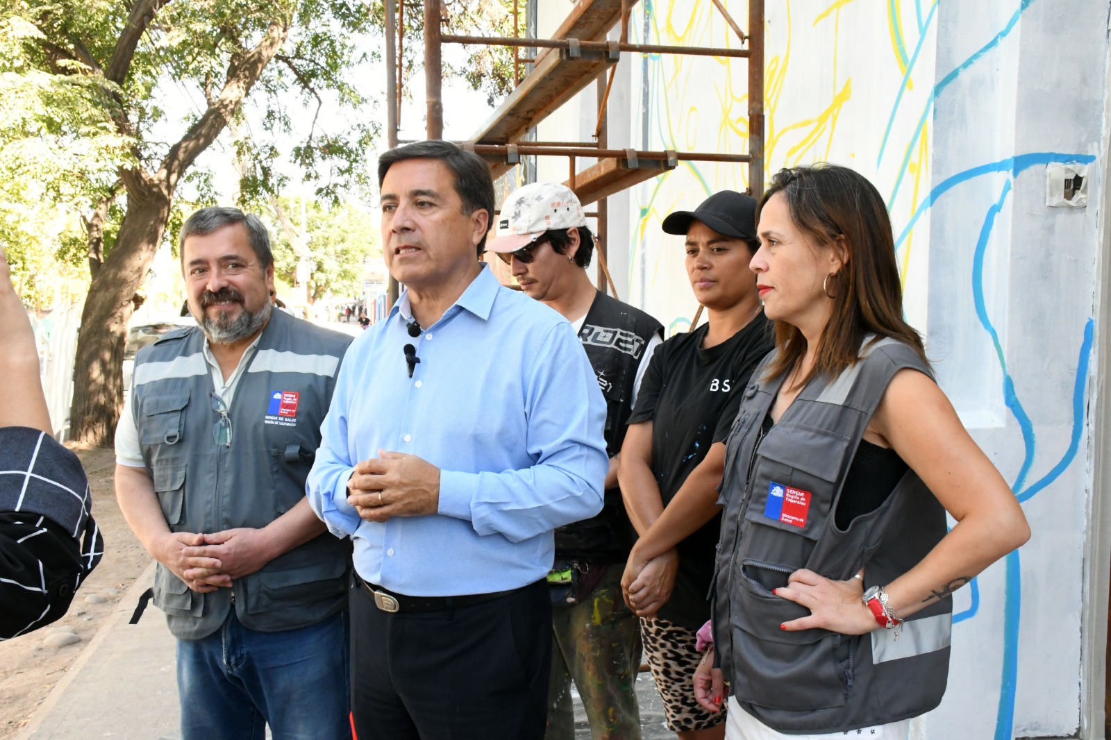 LOS ANDES: Ya inició la segunda etapa del proyecto de murales y grafitis en Los Andes
