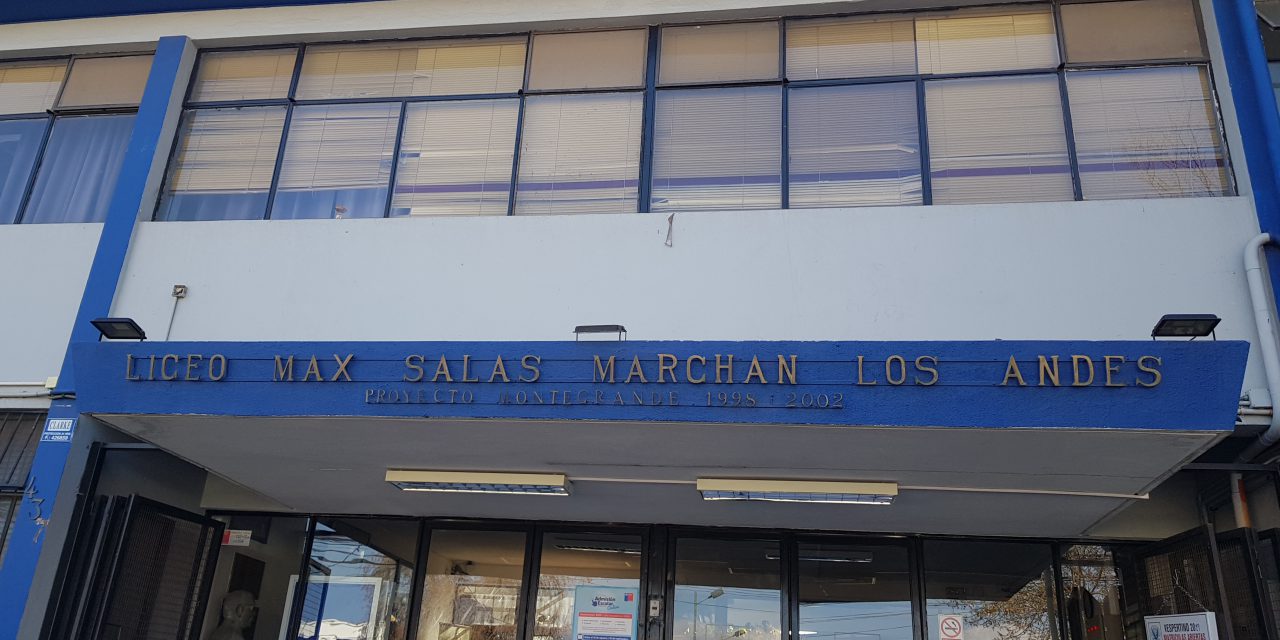 LOS ANDES: Postergado el inicio del año escolar en el Liceo Maximiliano Salas Marchan deLos Andes