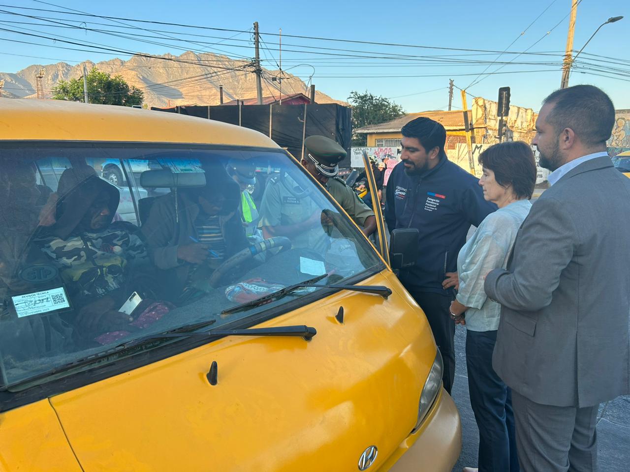 SAN FELIPE: Autoridades realizan fiscalización en terreno al transporte escolar y vehicular en día de retorno a clases en la comuna de San Felipe