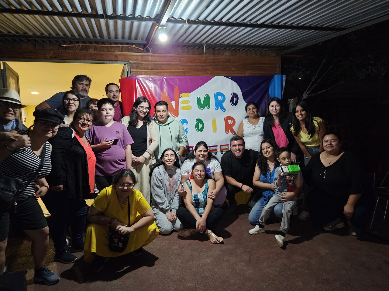 SAN ESTEBAN: Municipio de San Esteban reforzó su compromiso con la agrupación “Neuroarcoiris” a un año de su conformación