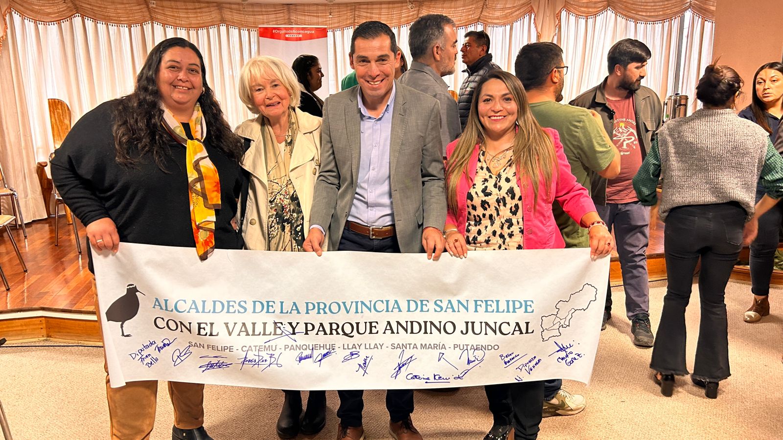 PANQUEHUE: Alcalde Gonzalo Vergara se suma a la defensa del Parque Andino Juncal 