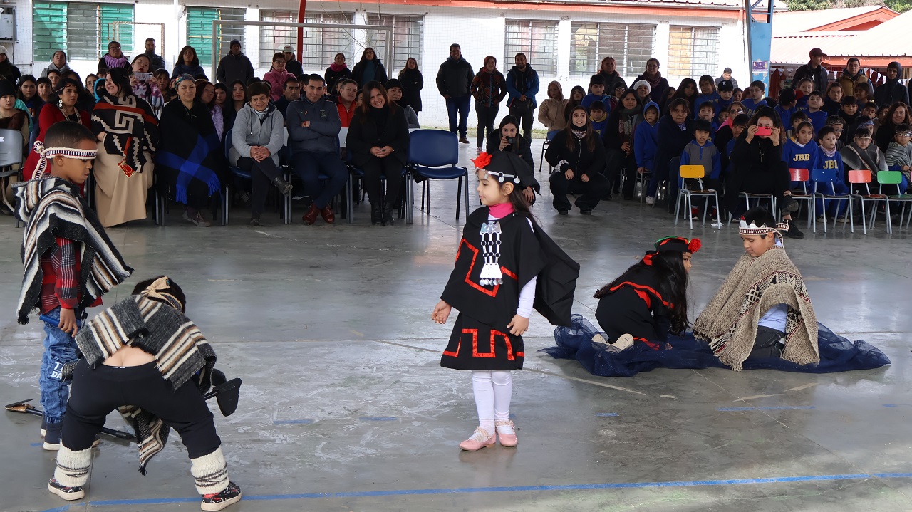 PANQUEHUE: En Escuela Jorge Barros Beauchef se realizó la ceremonia del We Tripantu