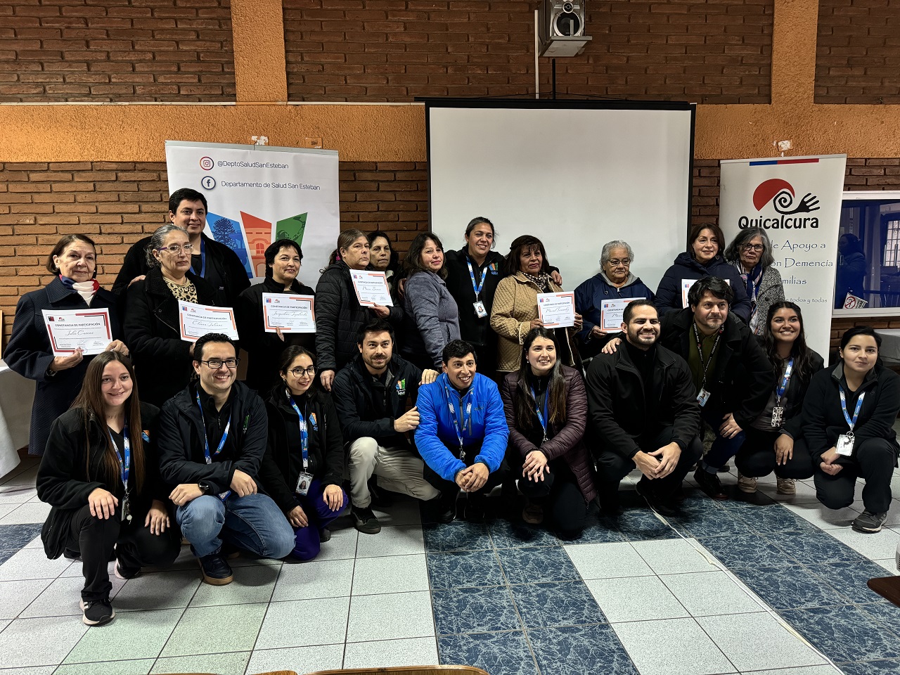 SAN ESTEBAN: Departamento de Salud de San Esteban y Centro Quicalcura desarrollaron exitoso programa colaborativo piloto para usuarios con demencia y pérdida de memoria