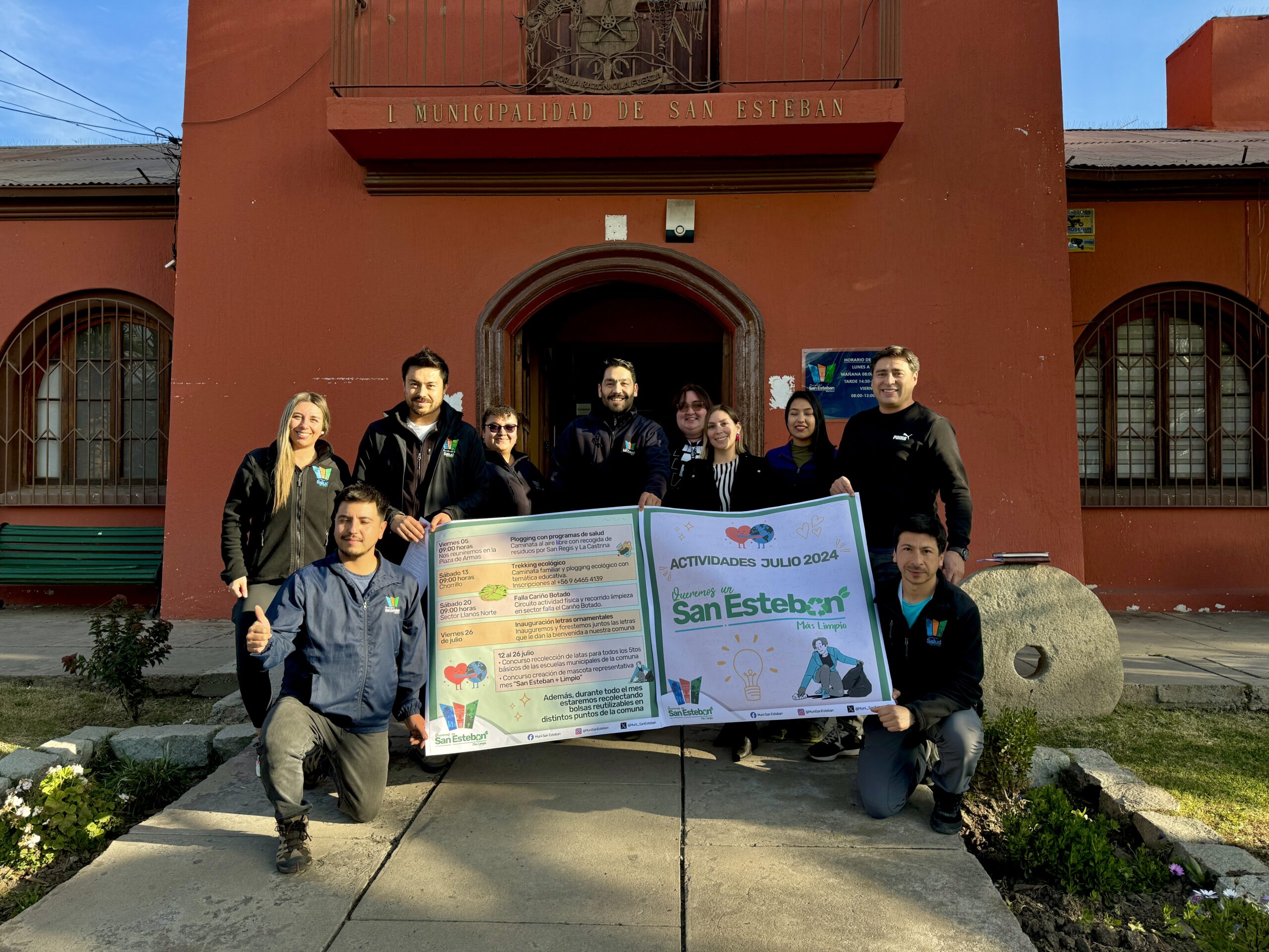 SAN ESTEBAN: Municipio de San Esteban lanzó mes “Queremos un San Esteban Más Limpio” con actividades que fomentan el cuidado del medioambiente