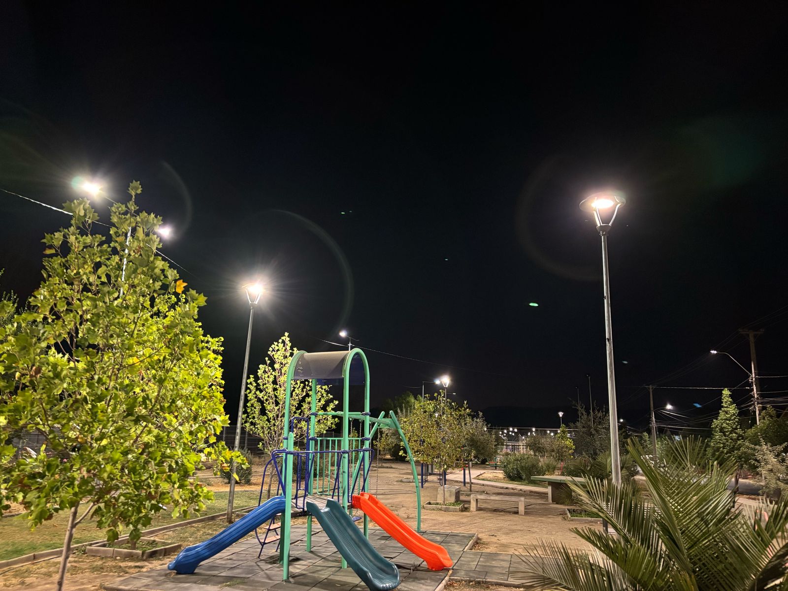 LOS ANDES: Municipio andino invierte $115 millones de pesos en mejorar luminarias
