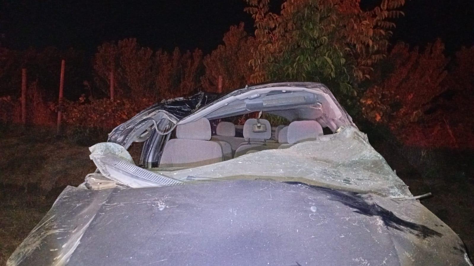 SANTA MARÍA: [VIDEO] Conductor quedó detenido por cuasidelito de homicidio tras desbarrancarse en la Autopista Los Andes