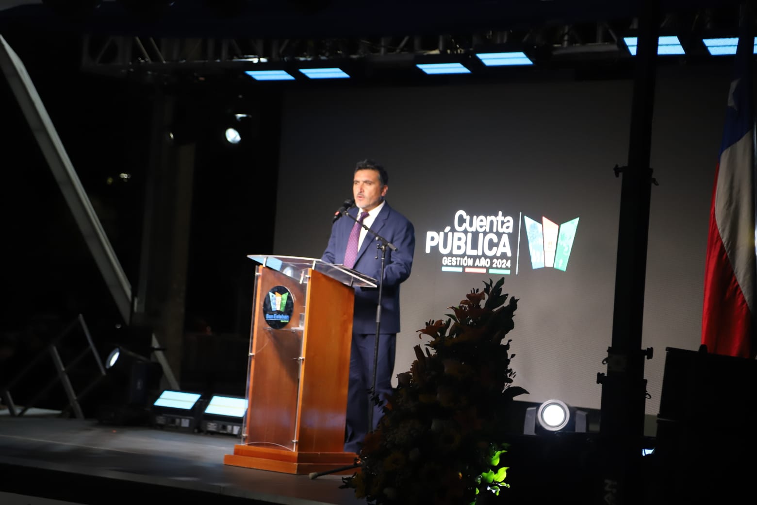 SAN ESTEBAN: Alcalde Christian Ortega brindó su Cuenta Pública enfocado en los grandes avances y el protagonismo de San Esteban en la región