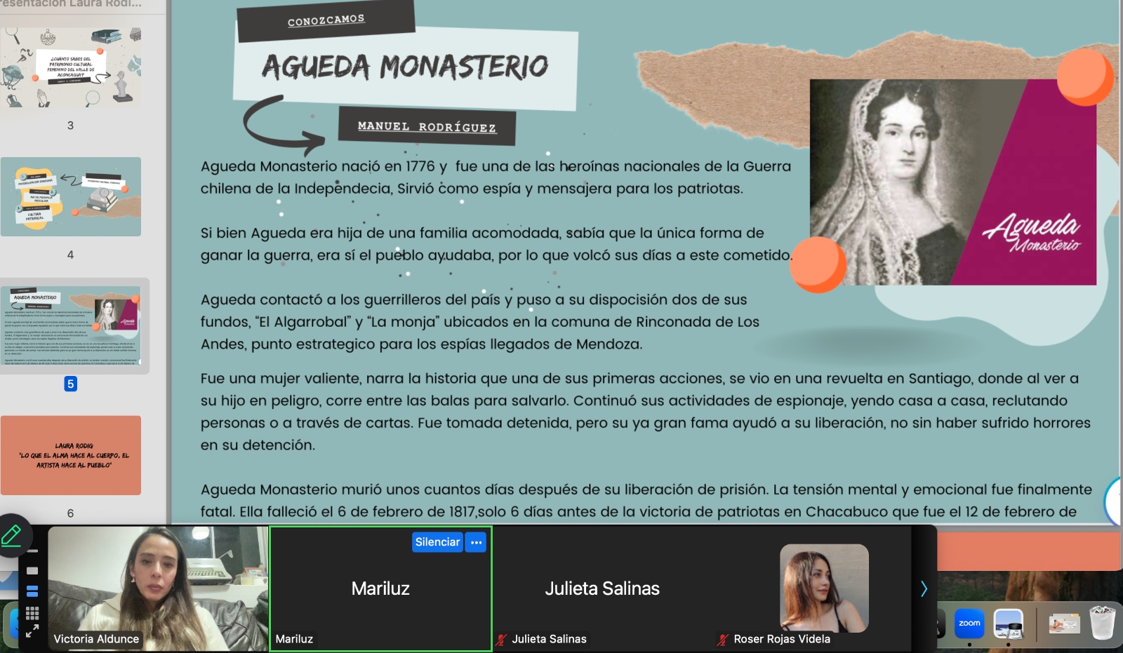 ACONCAGUA: Exitosa charla virtual sobre mujeres del Valle de Aconcagua se realizó en el marco del Día de los Patrimonios por la Universidad de Aconcagua
