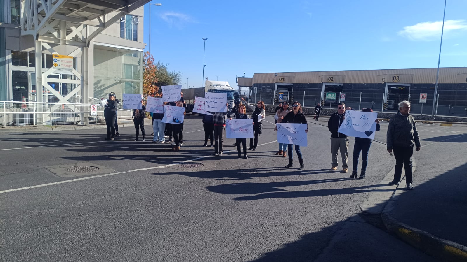 LOS ANDES: Trabajadores del Puerto Terrestre de Los Andes exigen justicia por crimen de Juan Campos