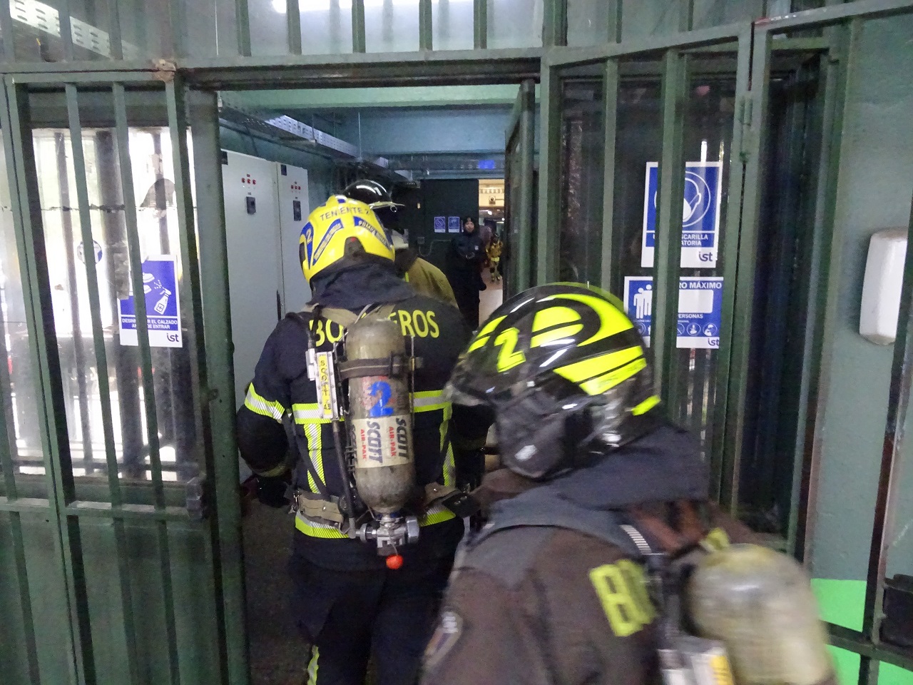 LOS ANDES: Simulacro de incendio pone a prueba a personal de la cárcel de Los Andes