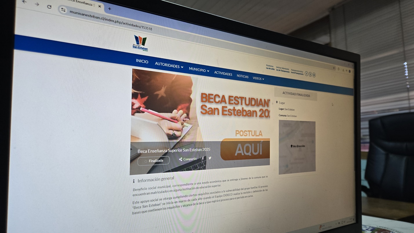 SAN ESTEBAN: Más de 400 estudiantes serán beneficiados con la beca de municipal de educación superior en San Esteban