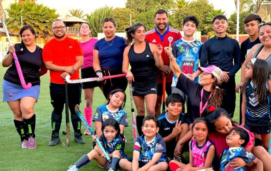 PANQUEHUE: Panquehue suma nuevo taller deportivo gratuito: Hockey sobre césped para todas las edades