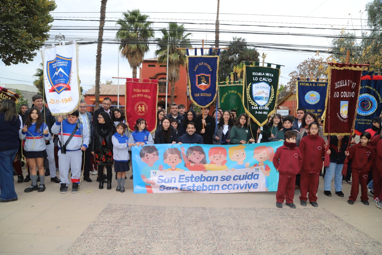 SAN ESTEBAN: Lanzan la campaña “San Esteban te cuida. San Esteban convive” para fortalecer la prevención de la violencia y promover una cultura de buena convivencia