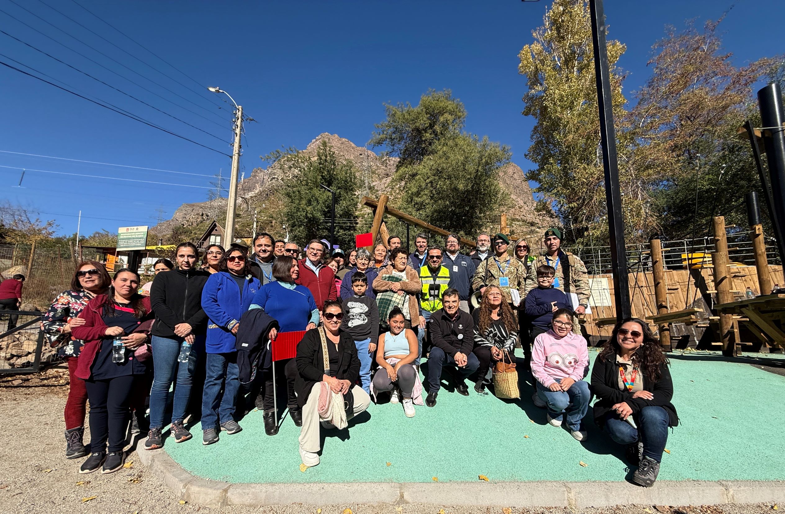 LOS ANDES: Andina realiza simulacro de evacuación preventiva con comunidad de Río Blanco