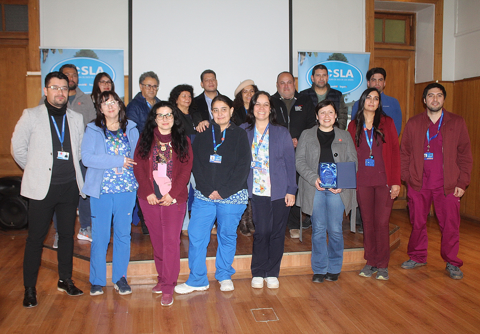 LOS ANDES: HOSLA rinde homenaje a donantes de sangre frecuentes: “su generosidad salva vidas”.