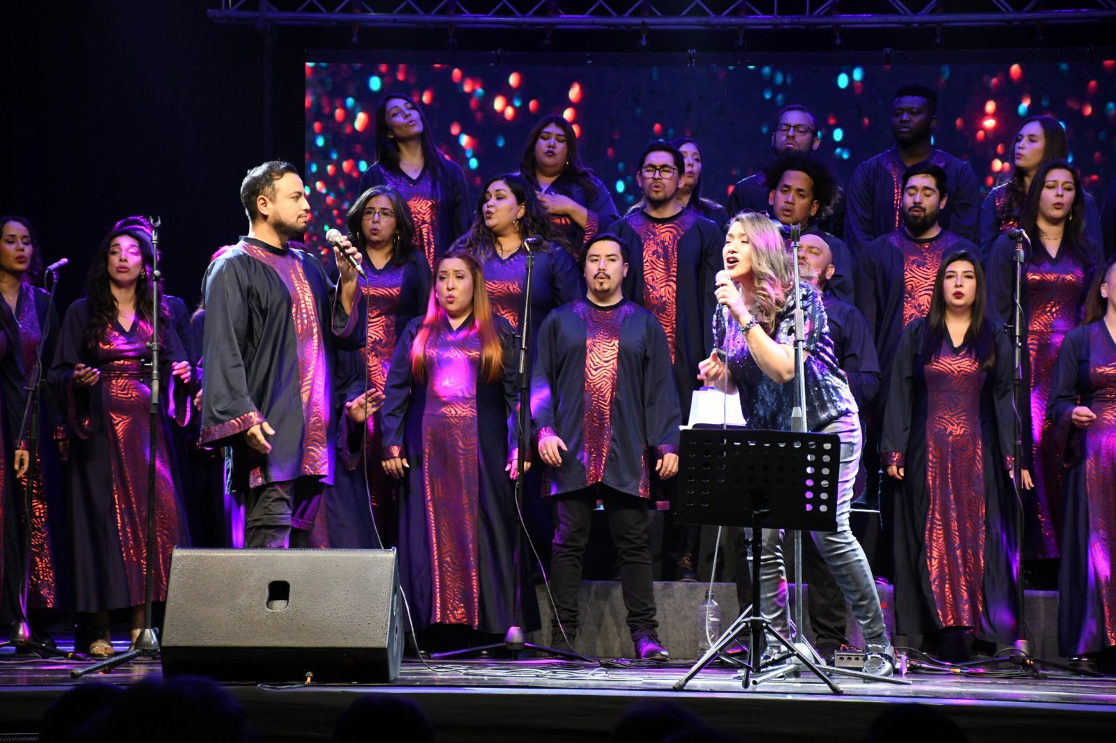 LOS ANDES: Coro Gospel Chile se lució en gala por los 100 años del Colegio María Auxiliadora
