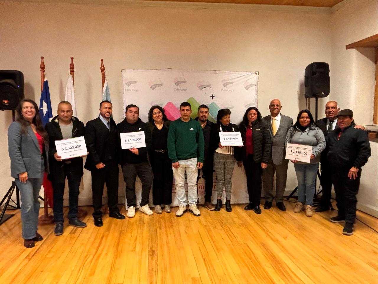 CALLE LARGA: 56 organizaciones comunitarias de Calle Larga fueron beneficiadas con el Fondo de Desarrollo Comunal (FONDECO)