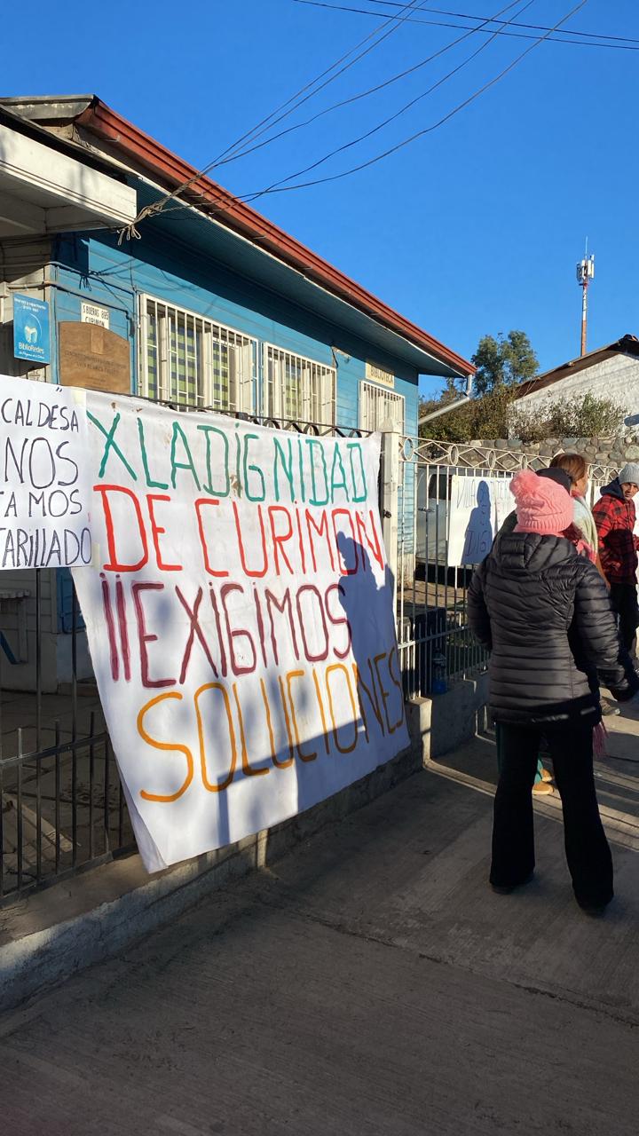 SAN FELIPE: Vecinos de Villa Santa Teresa de Curimón exigen alcantarillado urgente