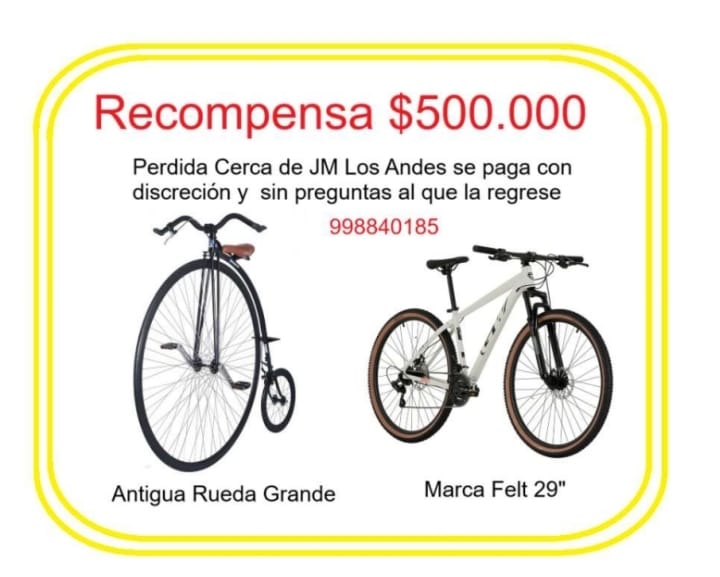 LOS ANDES: Intensa búsqueda de dos bicicletas robadas reabre el drama de ingeniero andino víctima de múltiples asaltos