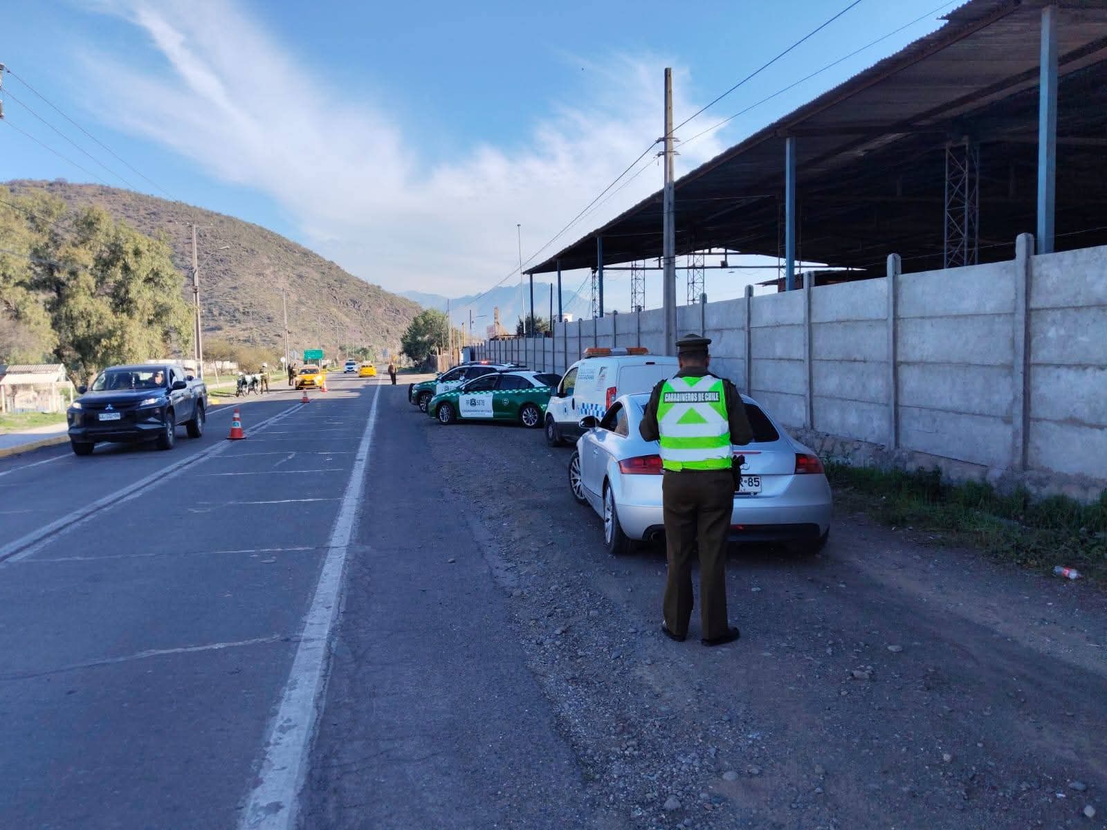 PUTAENDO: Carabineros intensifica controles en rutas y sectores rurales para prevenir delitos