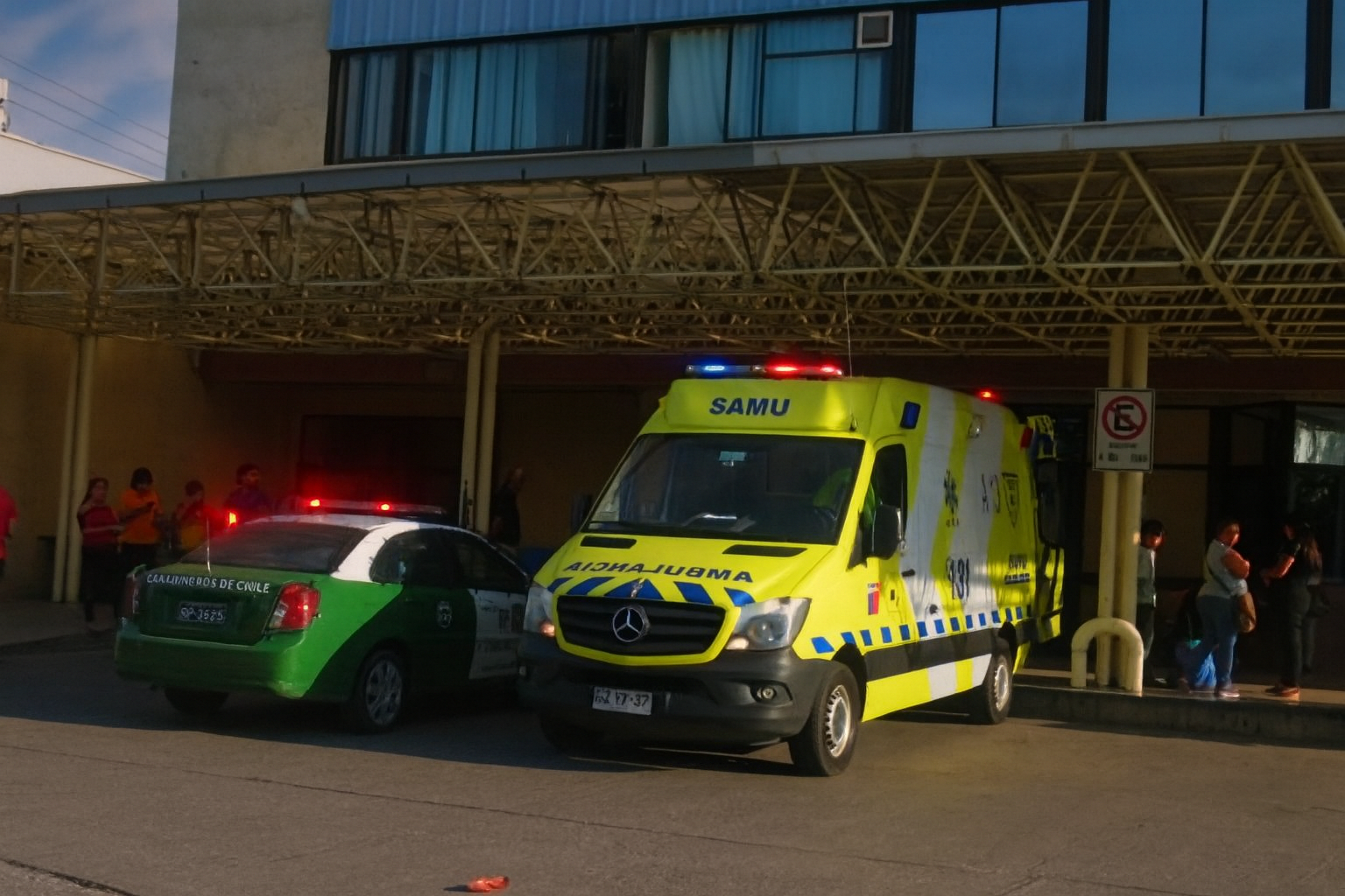 LOS ANDES: Grave riña termina con un hombre apuñalado en las afueras del hospital