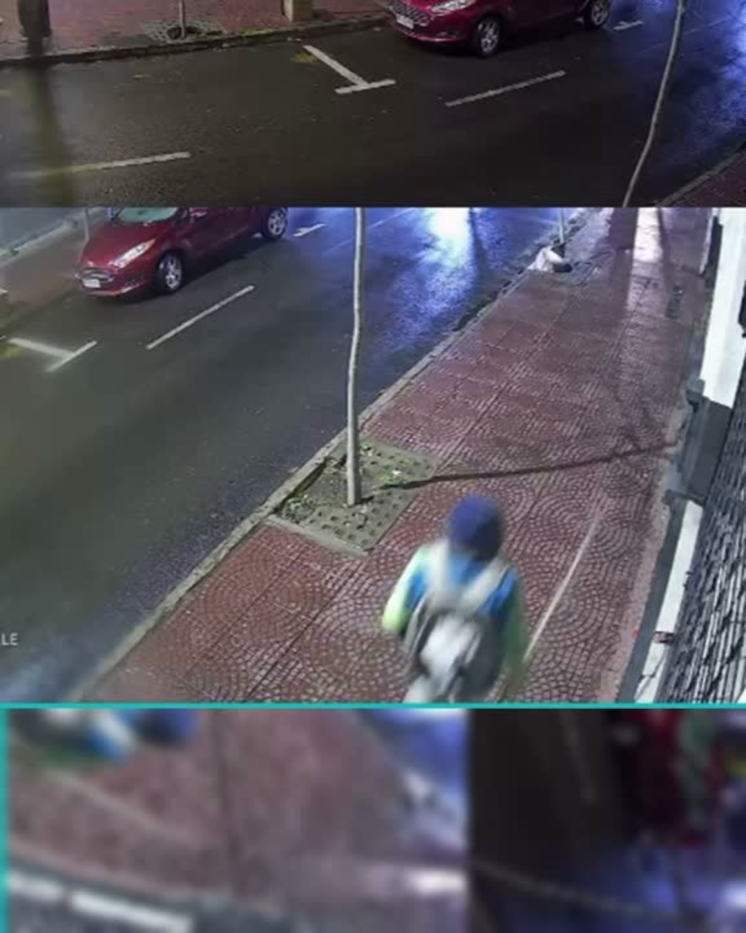 LOS ANDES: [VIDEO] Delincuente en bicicleta tiene “de caseros” a locales de calle Maipú en Los Andes