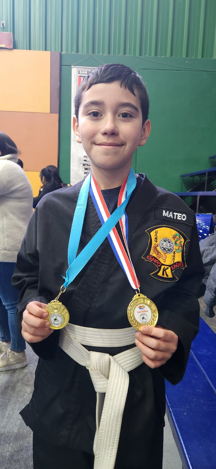 SAN FELIPE: Mateo López Levicán, la promesa de 11 años del kickboxing, recibe reconocimiento en San Felipe