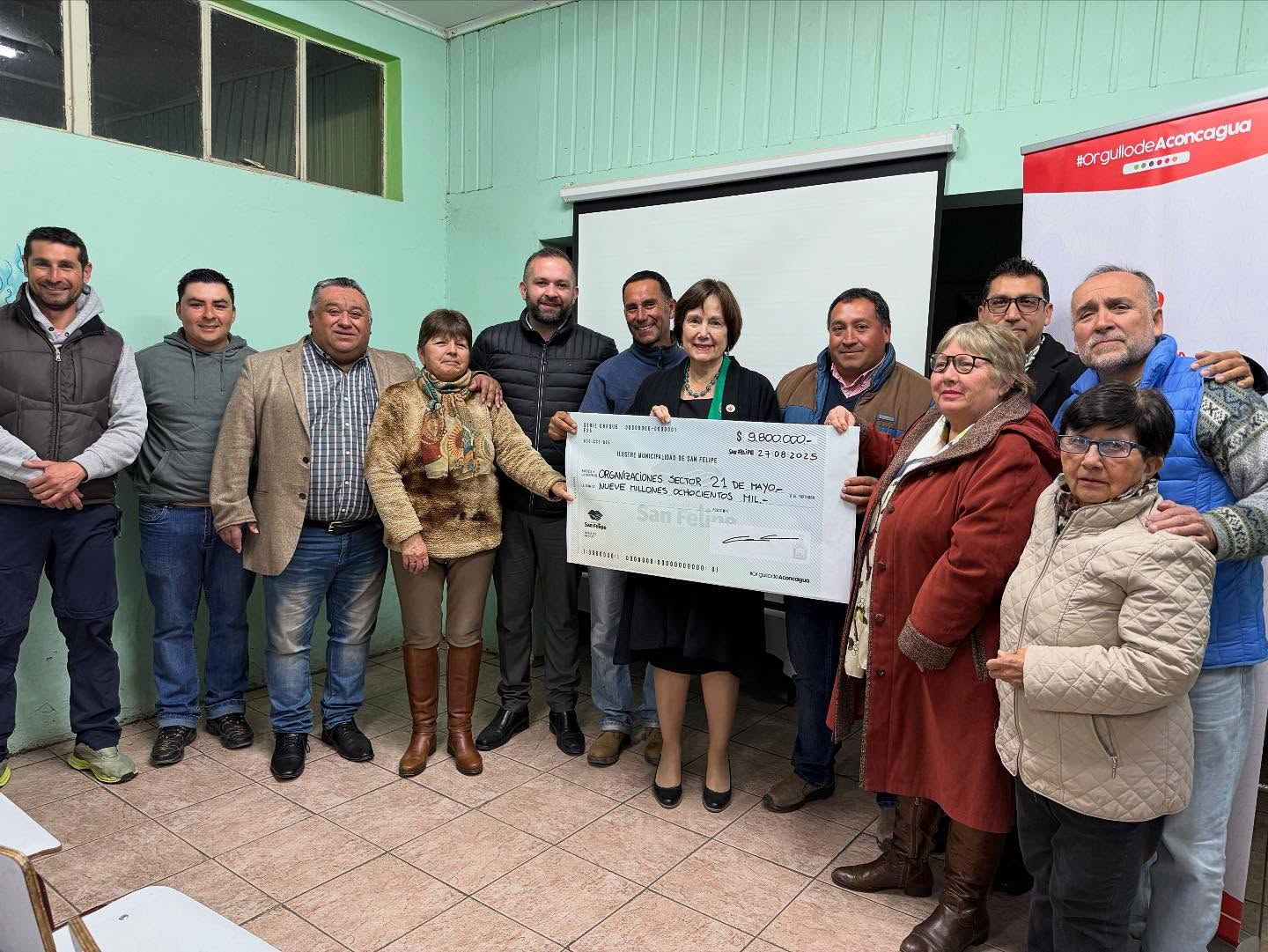 SAN FELIPE: Municipio entrega más de $9,8 millones en subvenciones a organizaciones sociales del sector 21 de Mayo