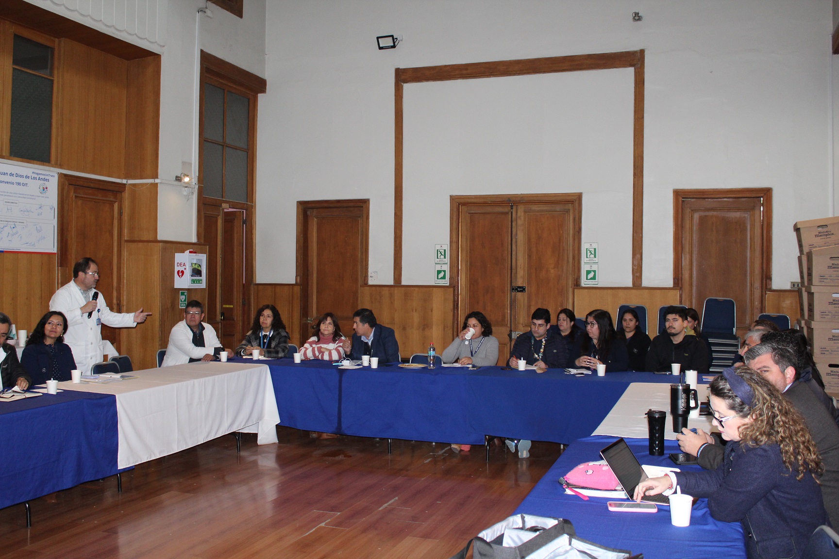 LOS ANDES: Hospital de Quilpué conoce experiencia del HOSLA para mejorar la gestión quirúrgica.