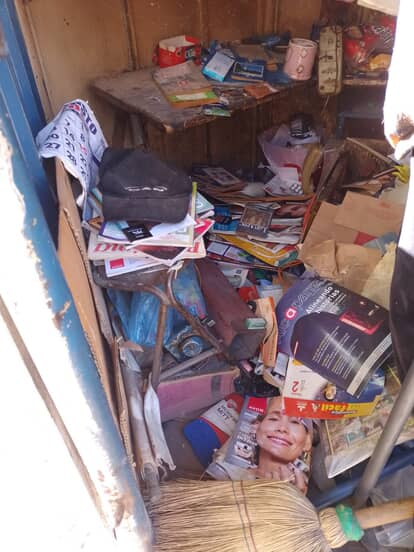LOS ANDES: Delincuentes destruyen y roban kiosco de diarios en Santa Teresa con Tres Carrera