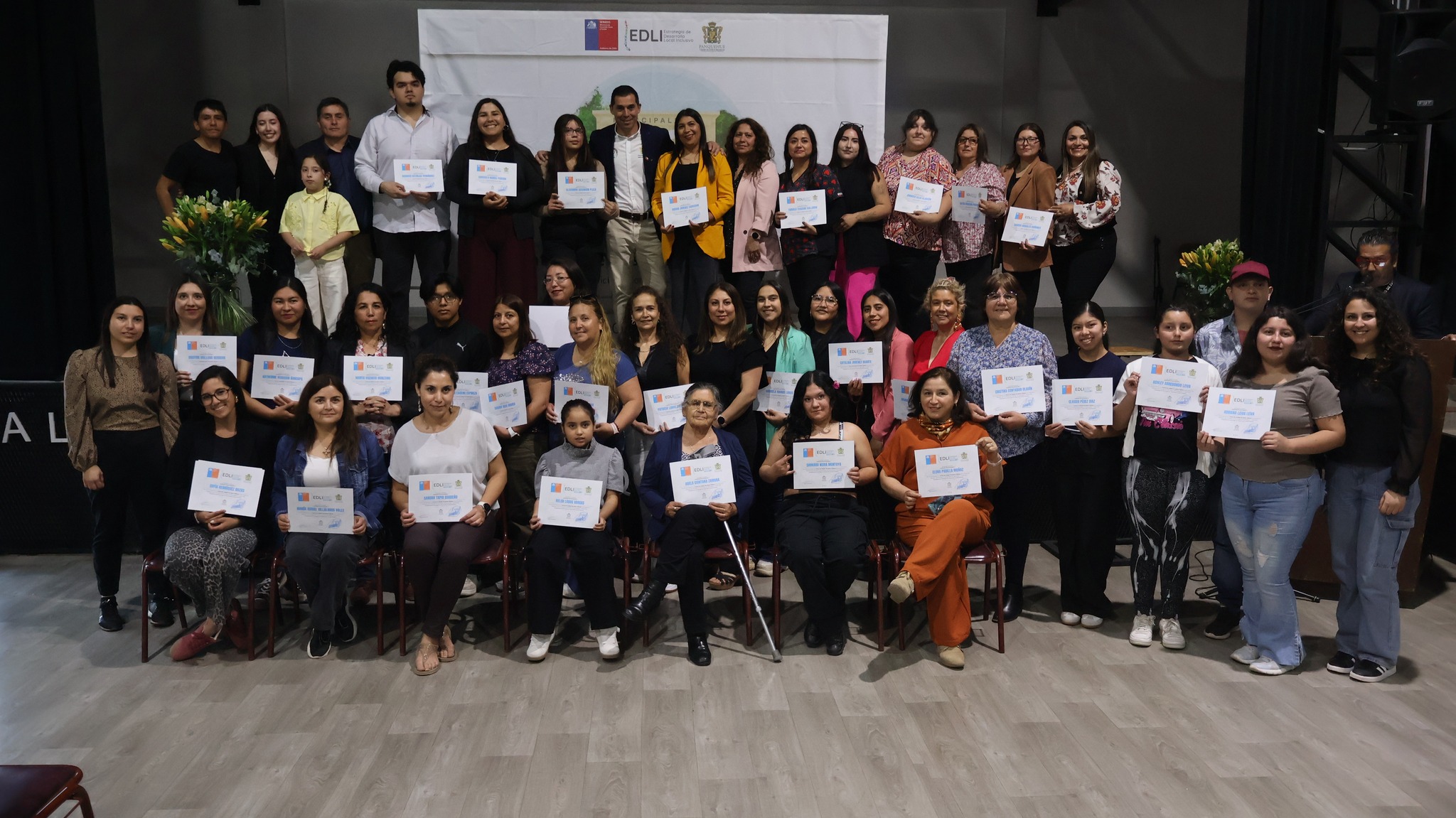 PANQUEHUE: Panquehue certifica a 39 vecinos en curso de Lengua de Señas Chilena