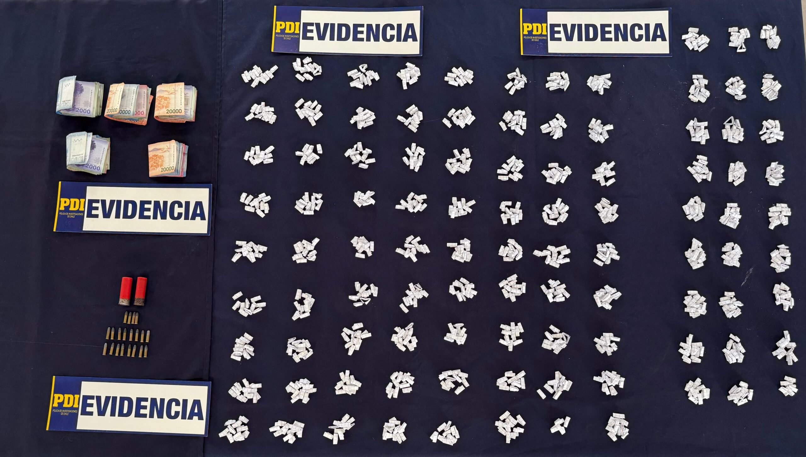 LOS ANDES: PDI detiene a dos microtraficantes de pasta base en el Barrio la Concepción