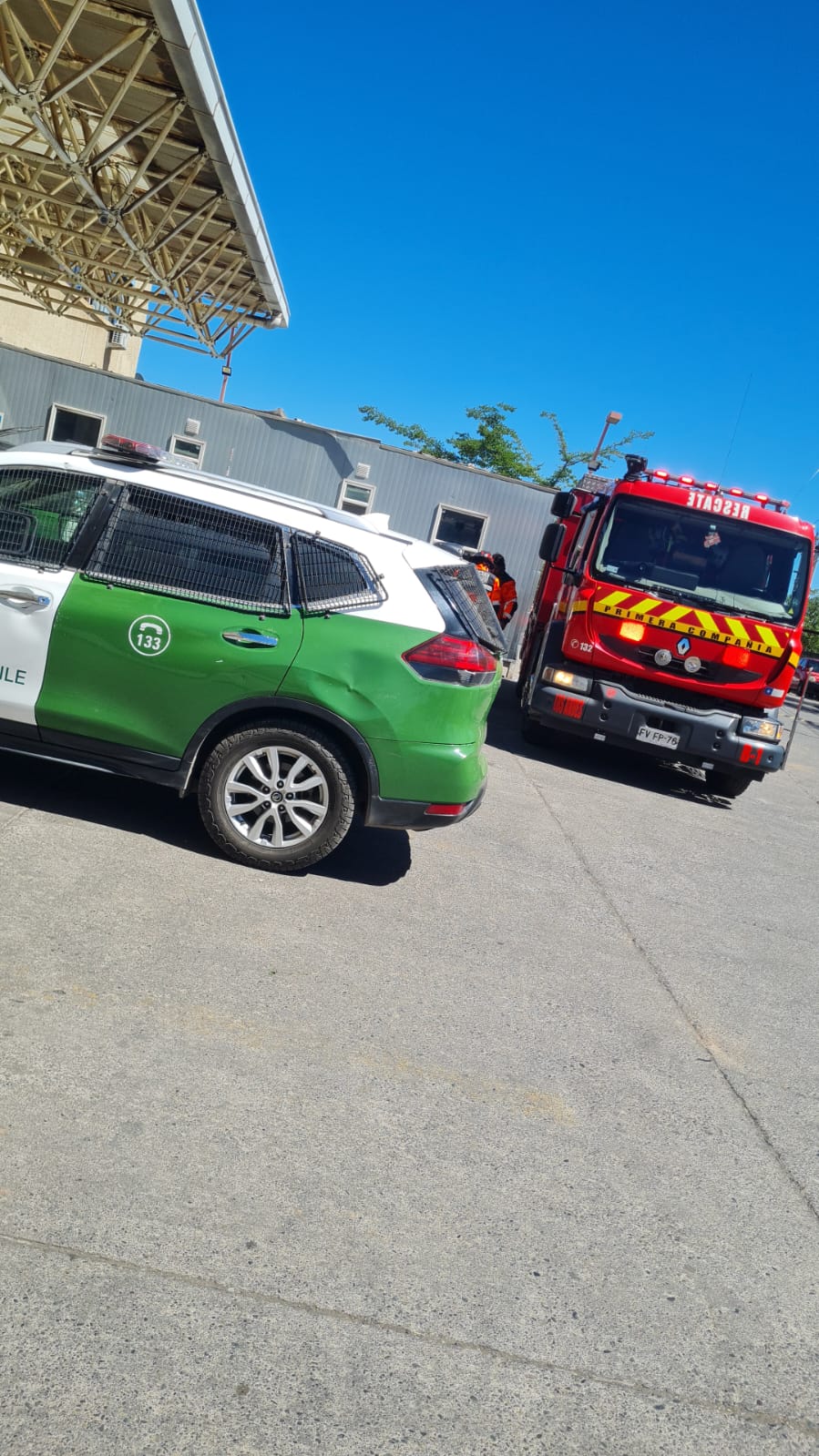 LOS ANDES: Paciente aparentemente bajo los efectos de drogas provoca emergencia este domingo en el Hospital San Juan de Dios