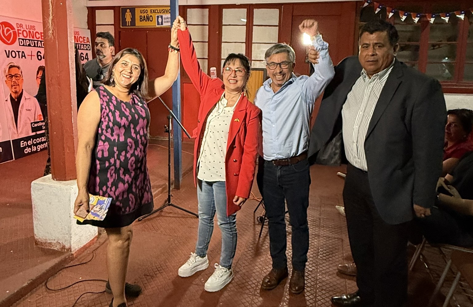 DISTRITO 6: Dr. Luis Foncea acompañado por la candidata a senadora Carolina Marzán realizó masivo lanzamiento de campaña de su candidatura a diputado por el Distrito 6