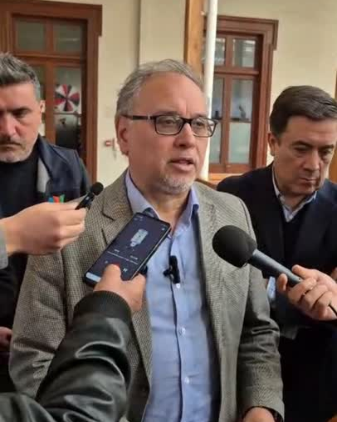LOS ANDES: [VIDEO] Autoridades presentan avances del estudio del Bypass Ruta E-85 que conectará Los Andes, San Esteban y Santa María