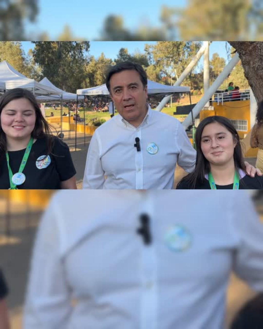 LOS ANDES: [VIDEO] Juventud y talento llenaron el Parque Urbano en el “Vibra Joven Los Andes