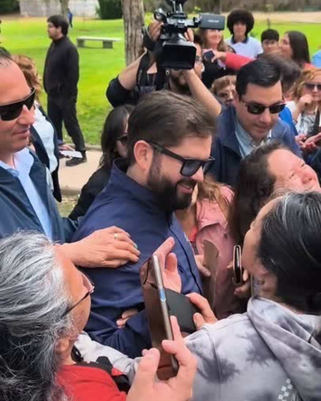 SAN ESTEBAN: [VIDEO] Así se vivió la visita del Presidente Boric a la inauguración del nuevo Parque La Ermita en San Esteban