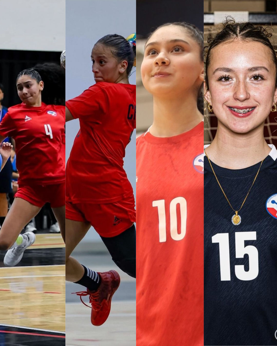LOS ANDES: Talento y orgullo: cuatro jugadoras del Liceo Mixto brillan en selecciones chilenas de balonmano