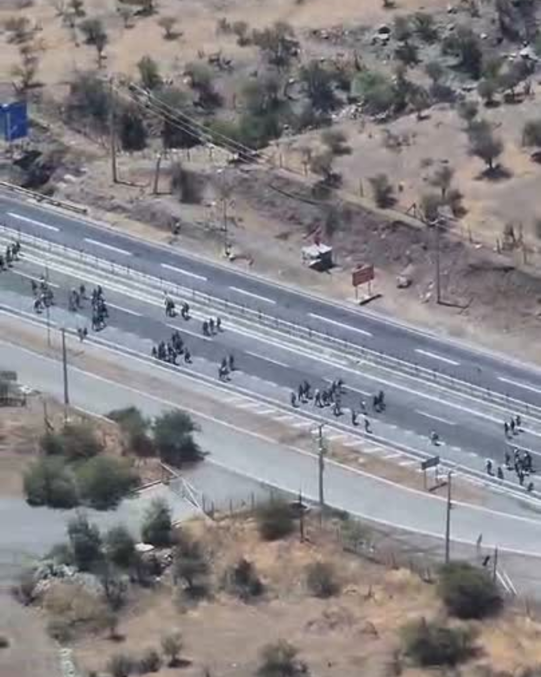 RINCONADA: [VIDEO] Peregrinos llegaron a Auco en la 35ª Caminata al Santuario de Santa Teresa de Los Andes
