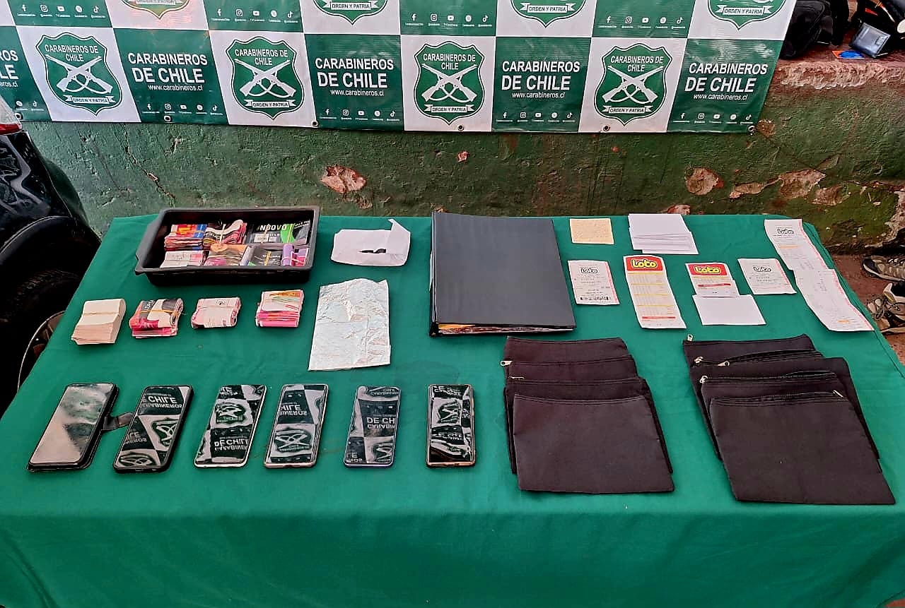 LOS ANDES: [VIDEO] Amplio operativo de carabineros termina con cinco detenidos por estafa con el “cuento del tío”